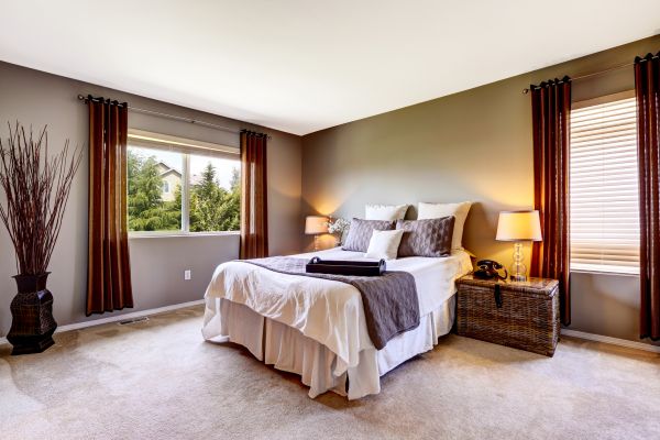 Bedroom Carpet Installation in Rochester